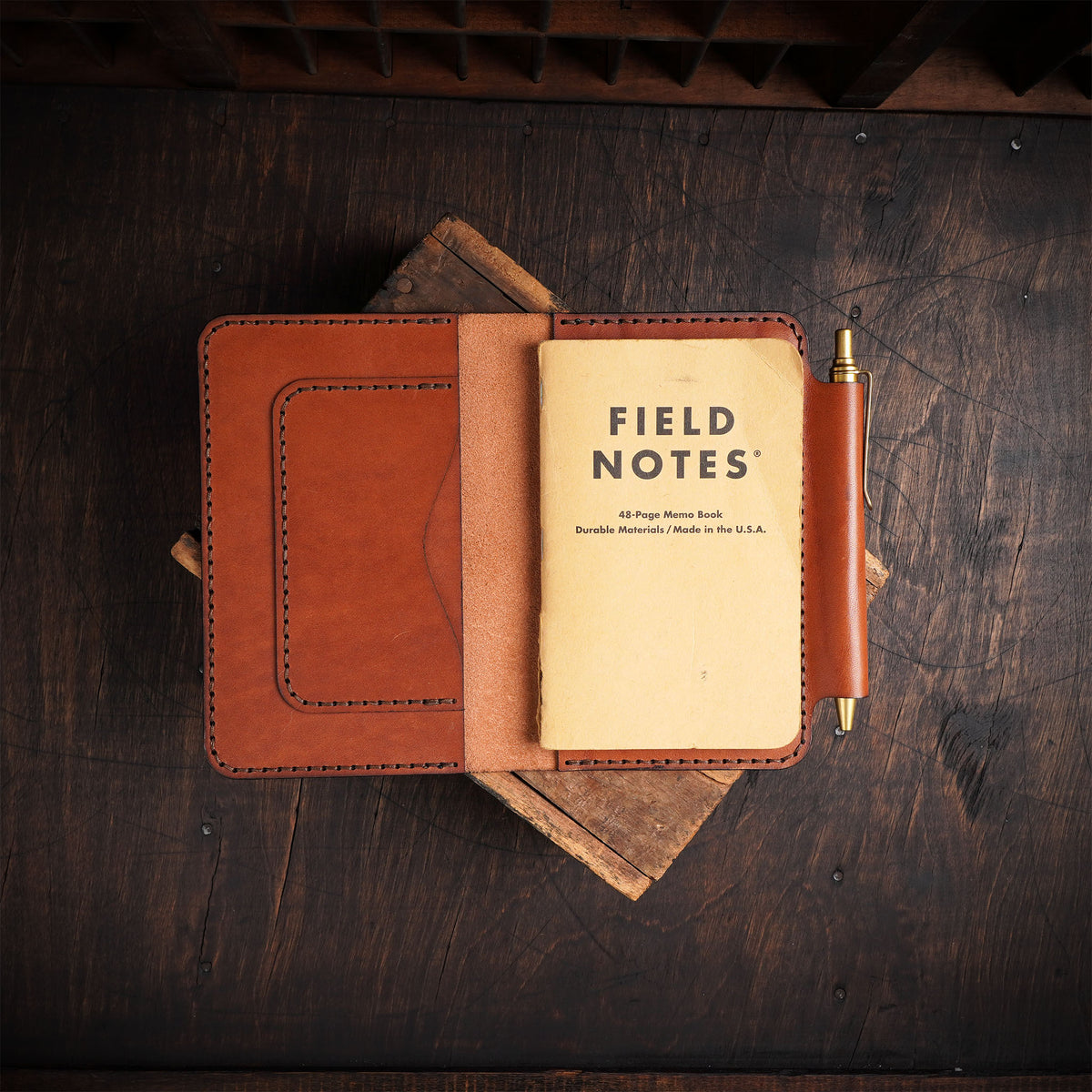Field Notes Leather Cover Pattern Template (SVG / Acrylic) – MAKESUPPLY