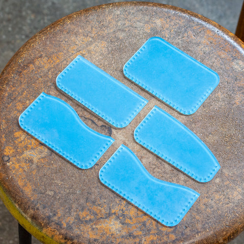 Leather Card Holder (3-Pocket) Acrylic Template Set