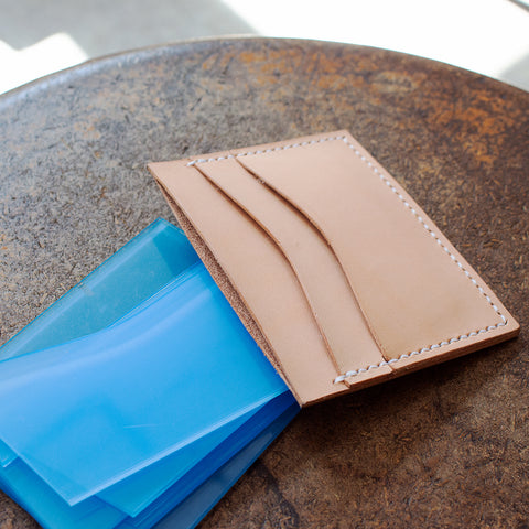 5 Pocket Card Wallet Acrylic Template Set (Square Corners)