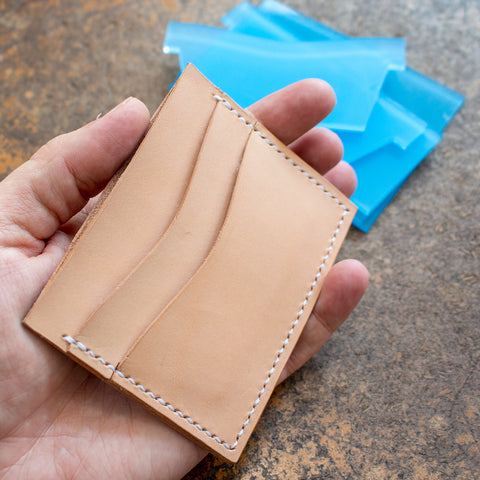 5 Pocket Card Wallet Acrylic Template Set (Square Corners)