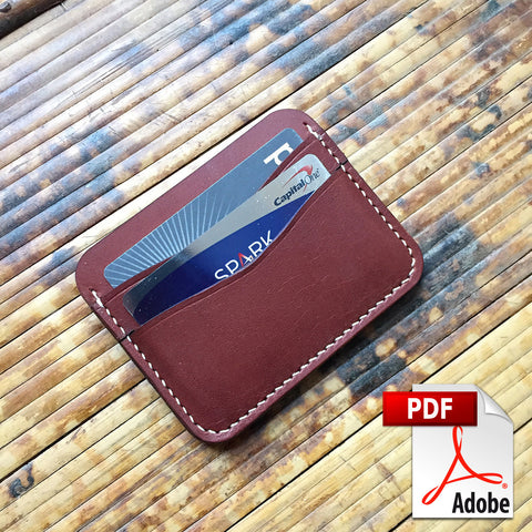 PDF BUNDLE -- Passport Cover / Field Notes Case / Vertical Bi-Fold / 5 Pocket Card Wallet