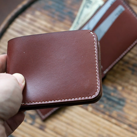 Leather Bi-Fold Wallet Acrylic Template Set (Slanted Slots)