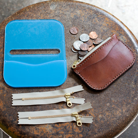 Basic Zipper Pouch Acrylic Template Set