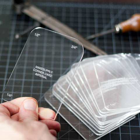 Original Corner Card - Acrylic Template
