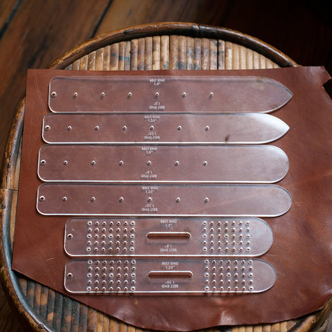Custom Strap/Belt Acrylic Template Set
