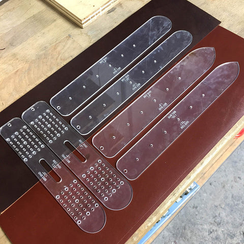 Custom Strap/Belt Acrylic Template Set