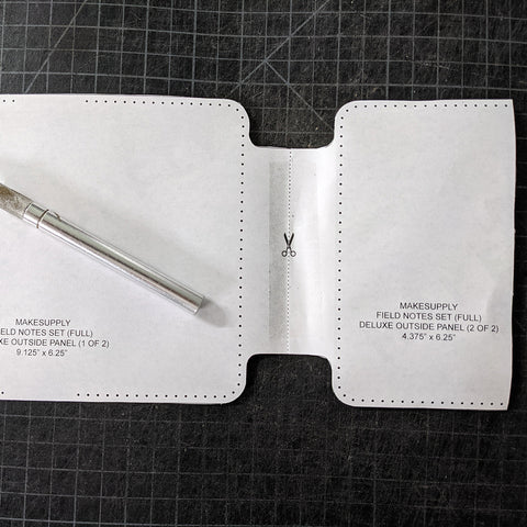 Full Field Notes Case PDF Template Set (Standard and Deluxe)