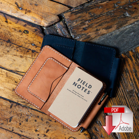 Full Field Notes Case PDF Template Set (Standard and Deluxe)
