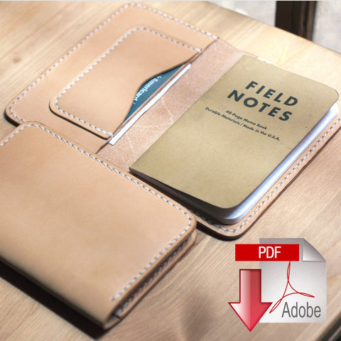 PDF BUNDLE -- Passport Cover / Field Notes Case / Vertical Bi-Fold / 5 Pocket Card Wallet