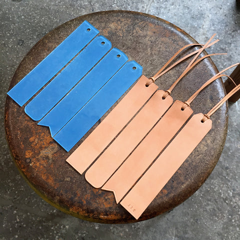 Leather Bookmarks Acrylic Template Set