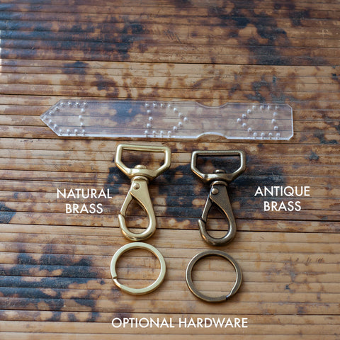 Leather Keychain Acrylic Template