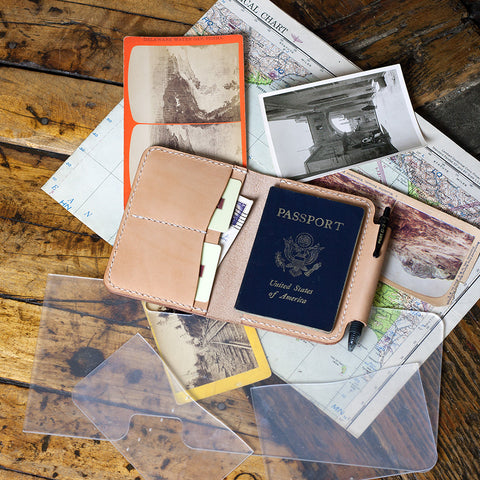 Deluxe Passport Wallet Acrylic Template