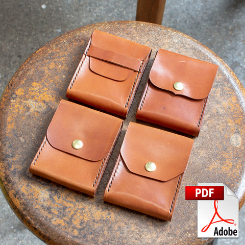 Playing Cards Case PDF Template Set