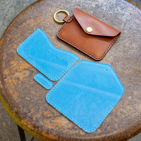 Keychain Snap Wallet Acrylic Template Set