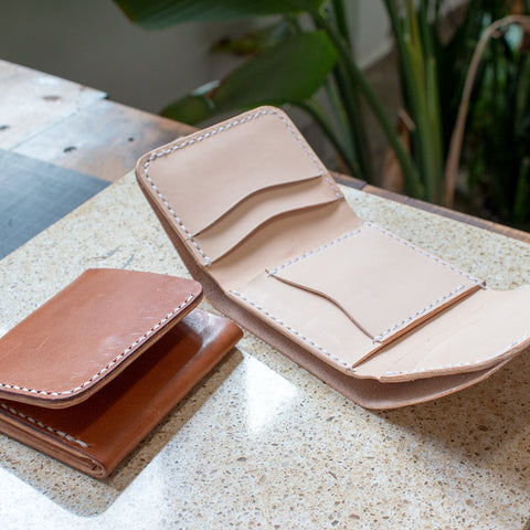 Leather Tri-Fold Wallet Acrylic Template Set