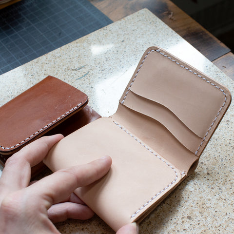 Leather Tri-Fold Wallet Acrylic Template Set