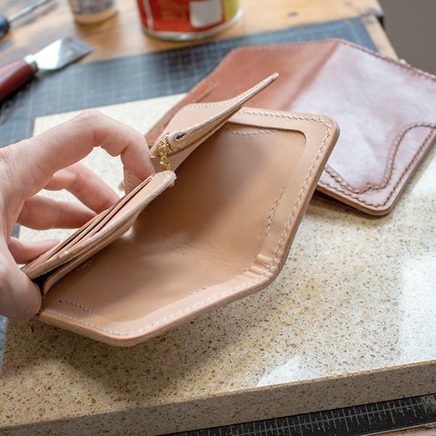 Leather Mid-Wallet Acrylic Template Set