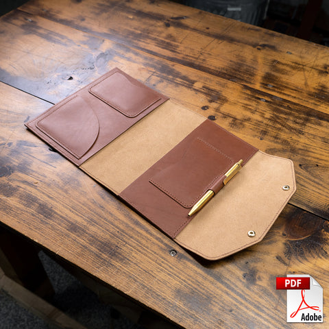 A5 Notebook Case PDF Template Set