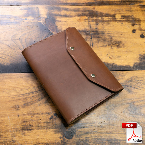 A5 Notebook Case PDF Template Set