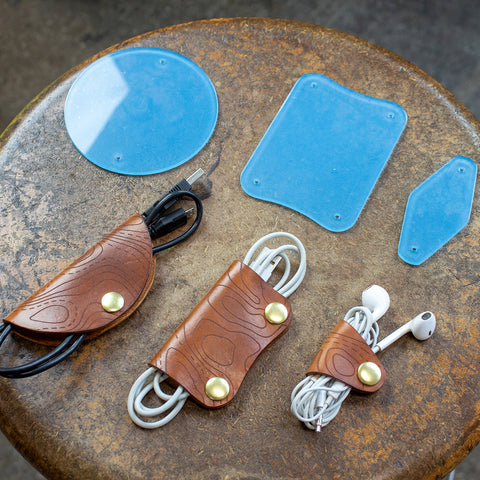 Leather Cord Wrap Set Acrylic Template Set