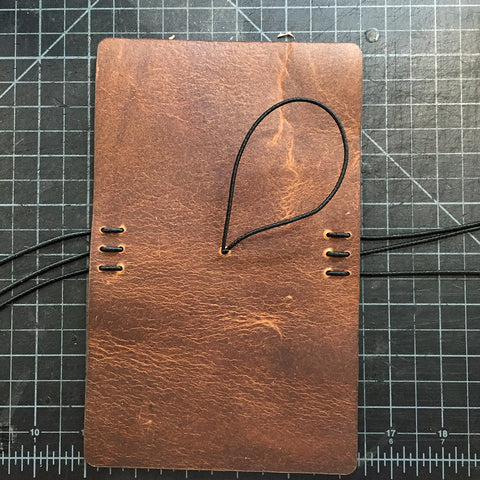 Midori-style Leather Notebook Cover Acrylic Template (Pocket size)