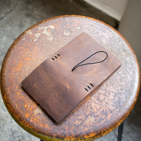 Midori-style Leather Notebook Cover Acrylic Template (Passport size)