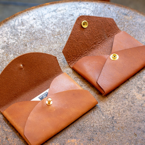 No-Stitch Leather Envelope Card Holder Acrylic Template Set