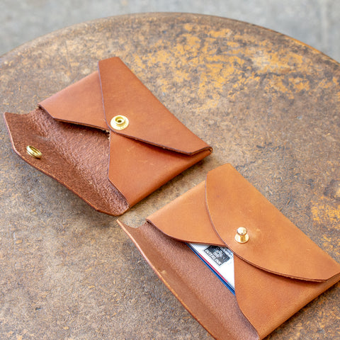 No-Stitch Leather Envelope Card Holder Acrylic Template Set