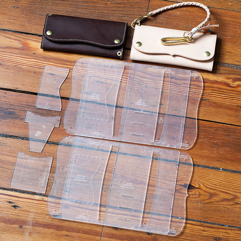 Roper Long Wallet Acrylic Template Set