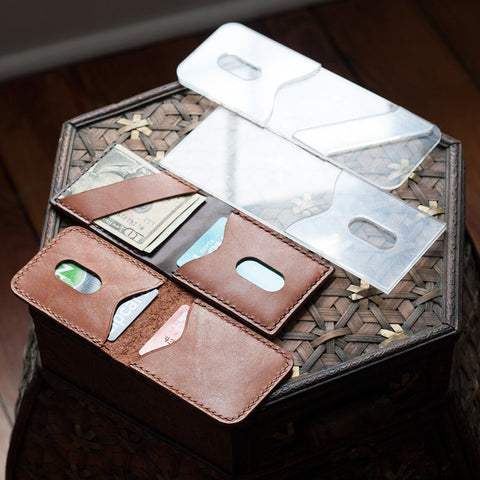 Vertical Folded Card Holder with Strap Acrylic Template Set